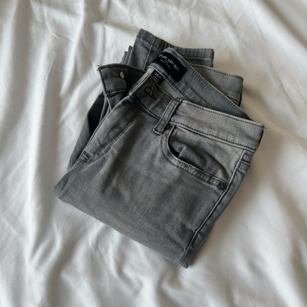 Banana Republic Grey Jeans